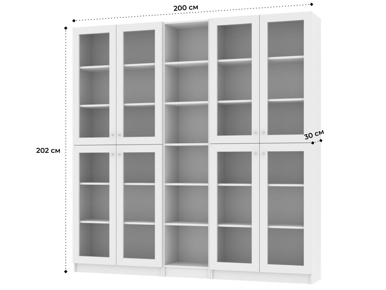 Книжный шкаф Билли 346 white ИКЕА (IKEA) изображение товара