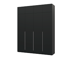 Изображение товара Распашной шкаф Пакс Альхейм 24 black (silver) ИКЕА (IKEA) на сайте adeta.ru