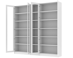 Изображение товара Книжный шкаф Билли 396 white ИКЕА (IKEA) на сайте adeta.ru